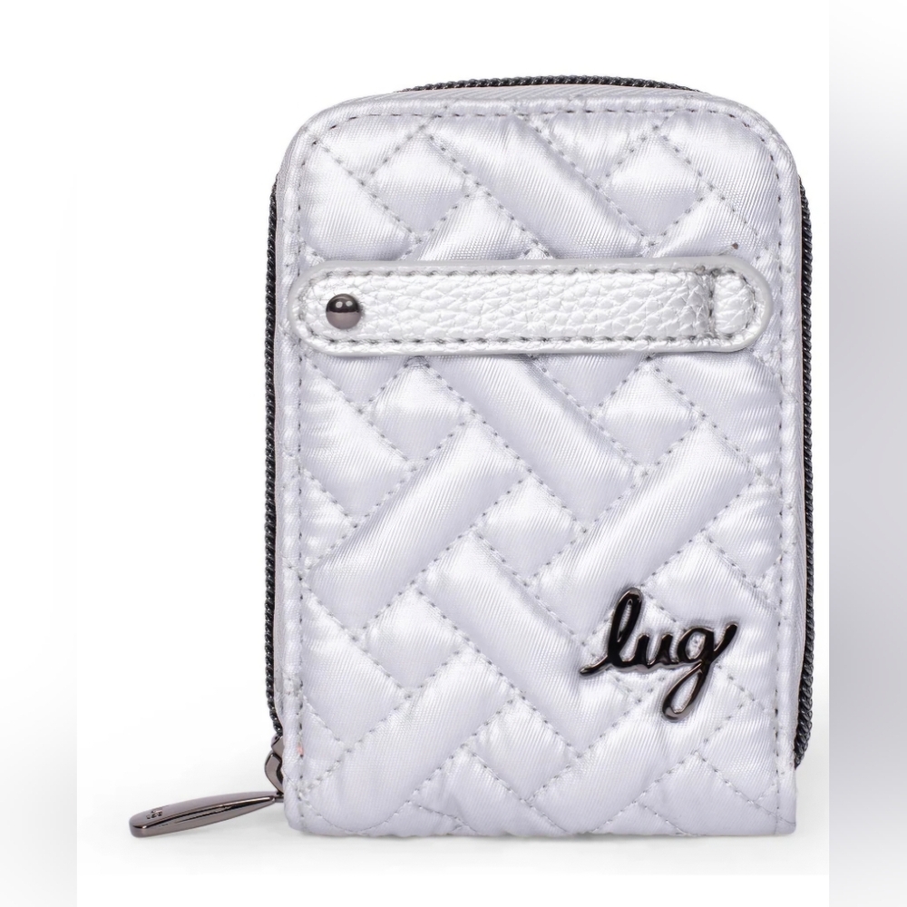 Lug Metallic Silver Flurry RFID Wallet